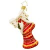 Classic Christmas Bells Christopher Radko Glass Ornament