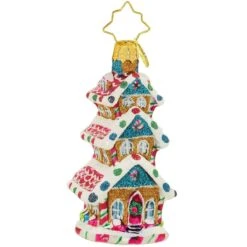 Sweetest Highrise Christopher Radko Glass Gem Ornament