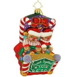 Cozied Up Cookies Christopher Radko Glass Ornament