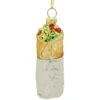 Wrapped Burrito Glass Ornament