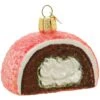 Hostess Snoball Glass Ornament